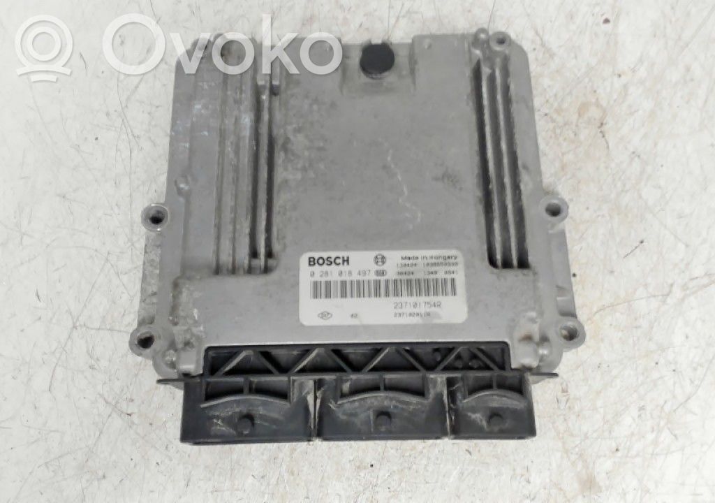 Opel Vivaro Injection control unit/module 