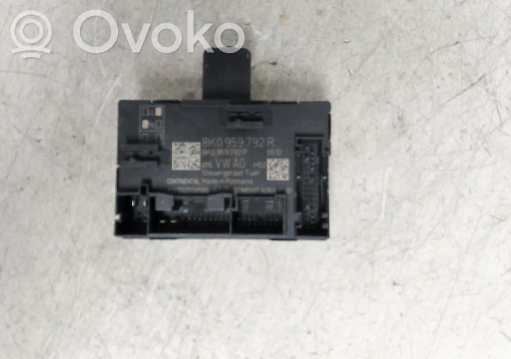 Unité de commande module de porte   8K0959792R,A2C7325130500,8K0959792R