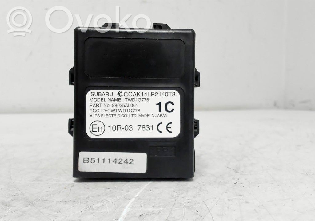 Subaru Outback (BS) Moduł / Sterownik systemu uruchamiania bezkluczykowego 