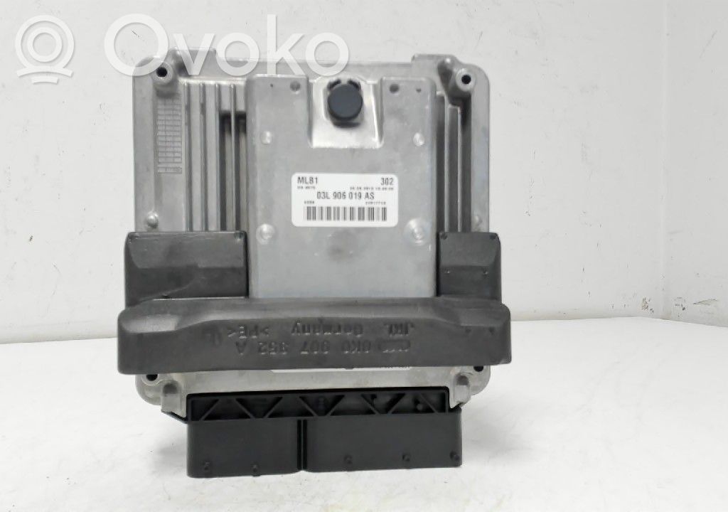 Unité de commande / module d'injection   03L906019AS,281016698,03L906019AS