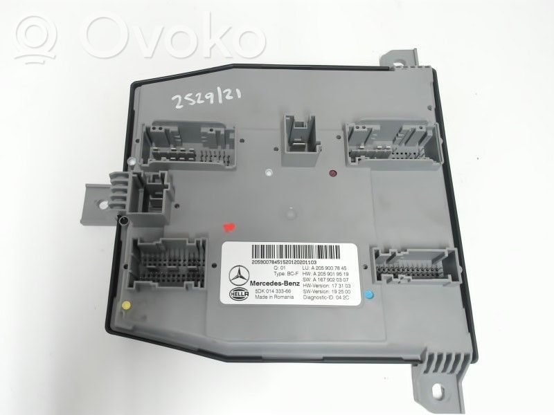 Mercedes-Benz C W205 Alte unități/module de control 