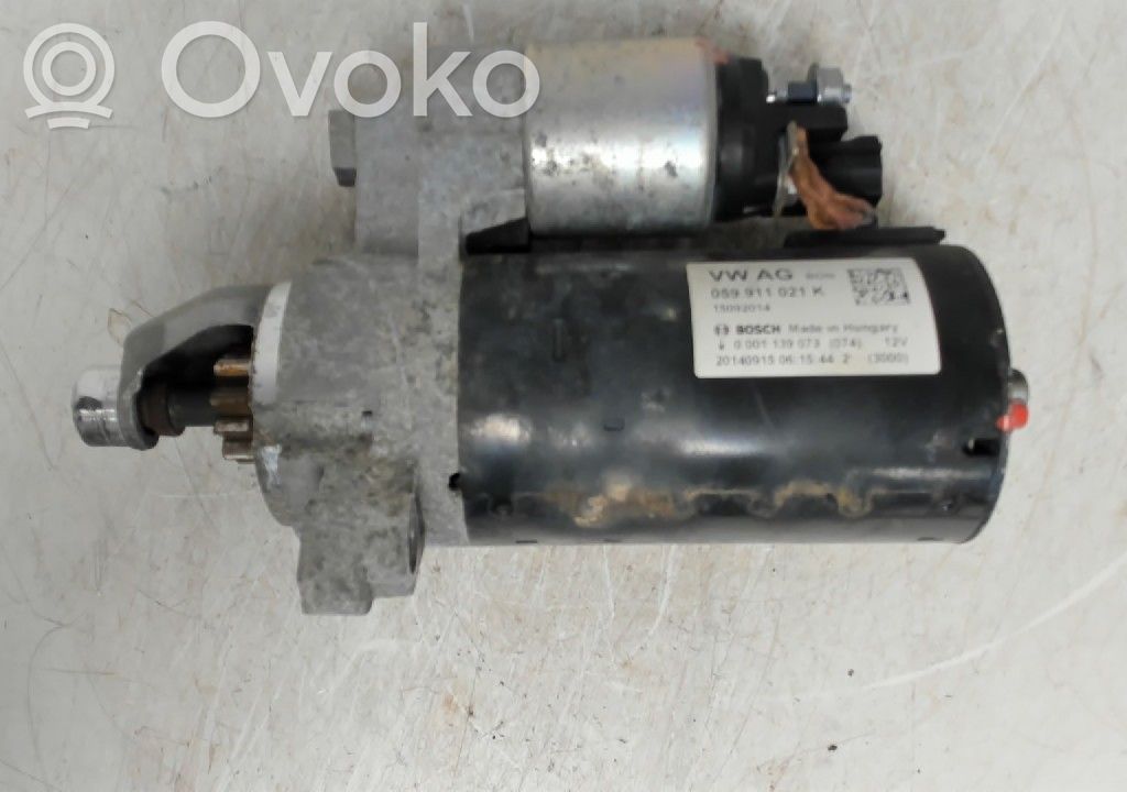 Motor de arranque   059911021K,1139073,059911021K