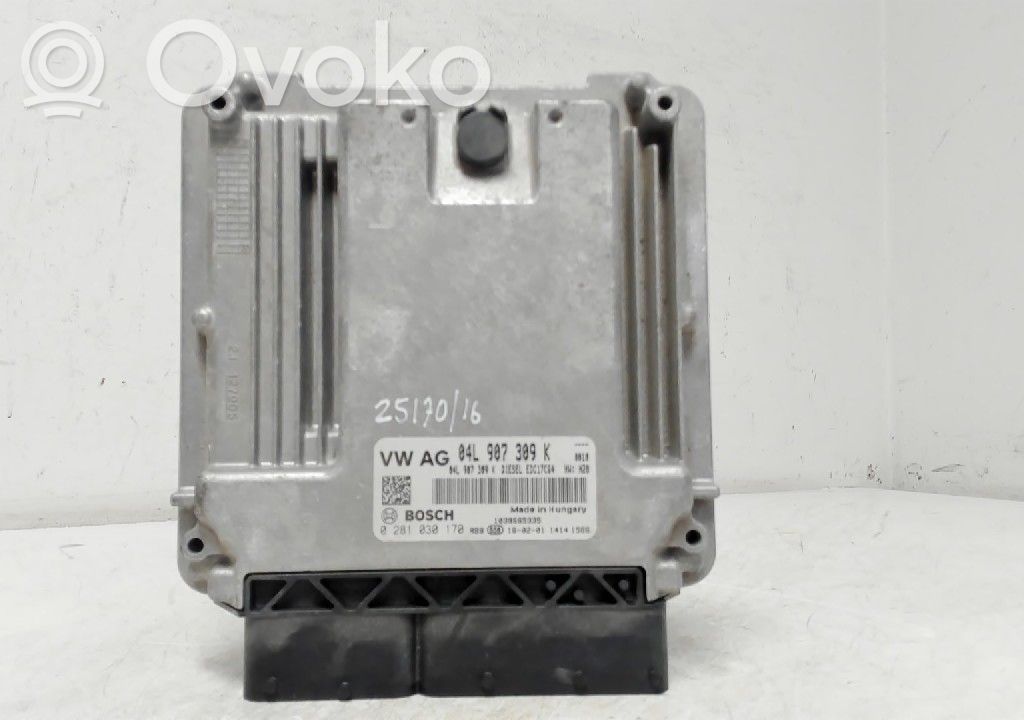 Injection control unit/module   04L96016GJ,281030170,04L907309K