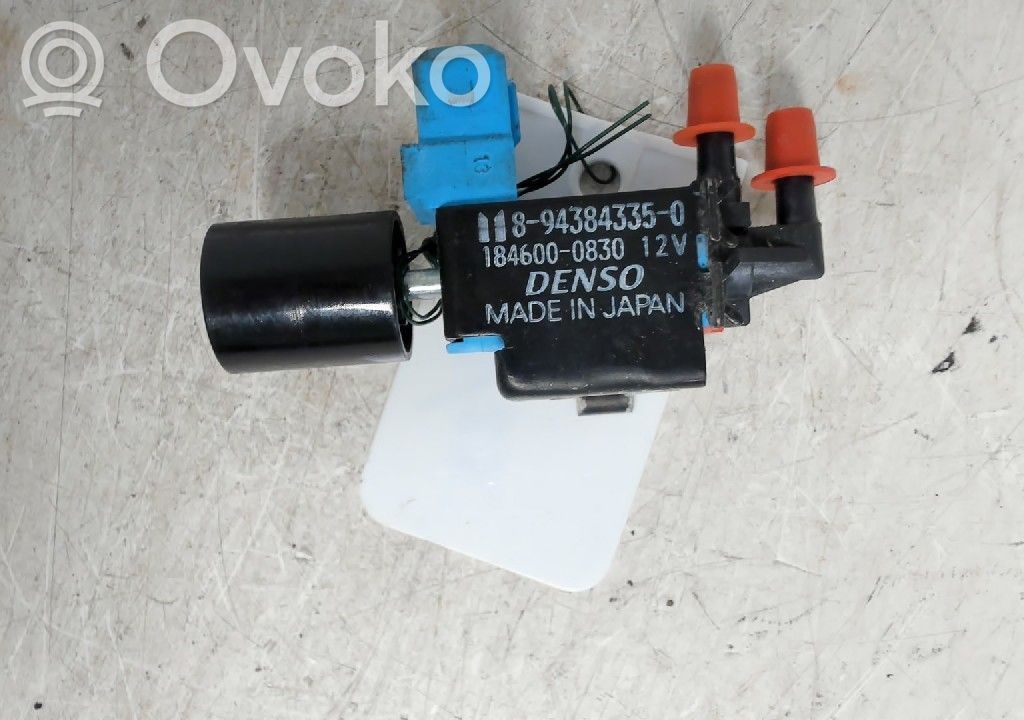 Válvula de vacío   8943843350,1846000830,8943843350