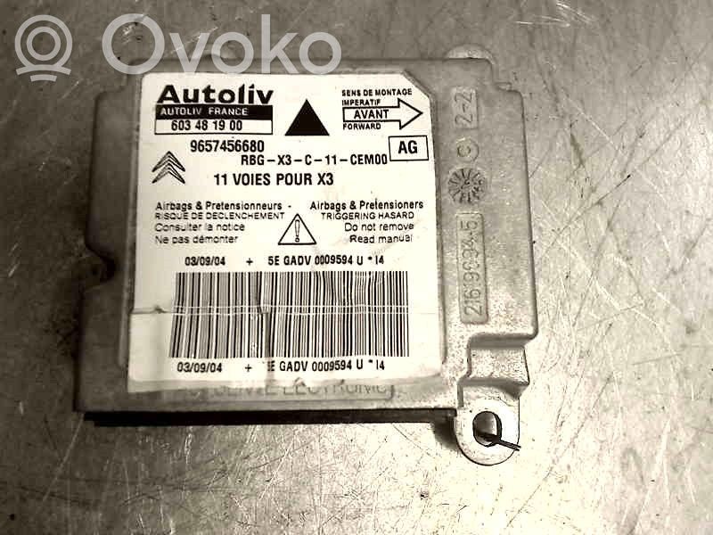 Citroen C5 Airbag control unit/module 