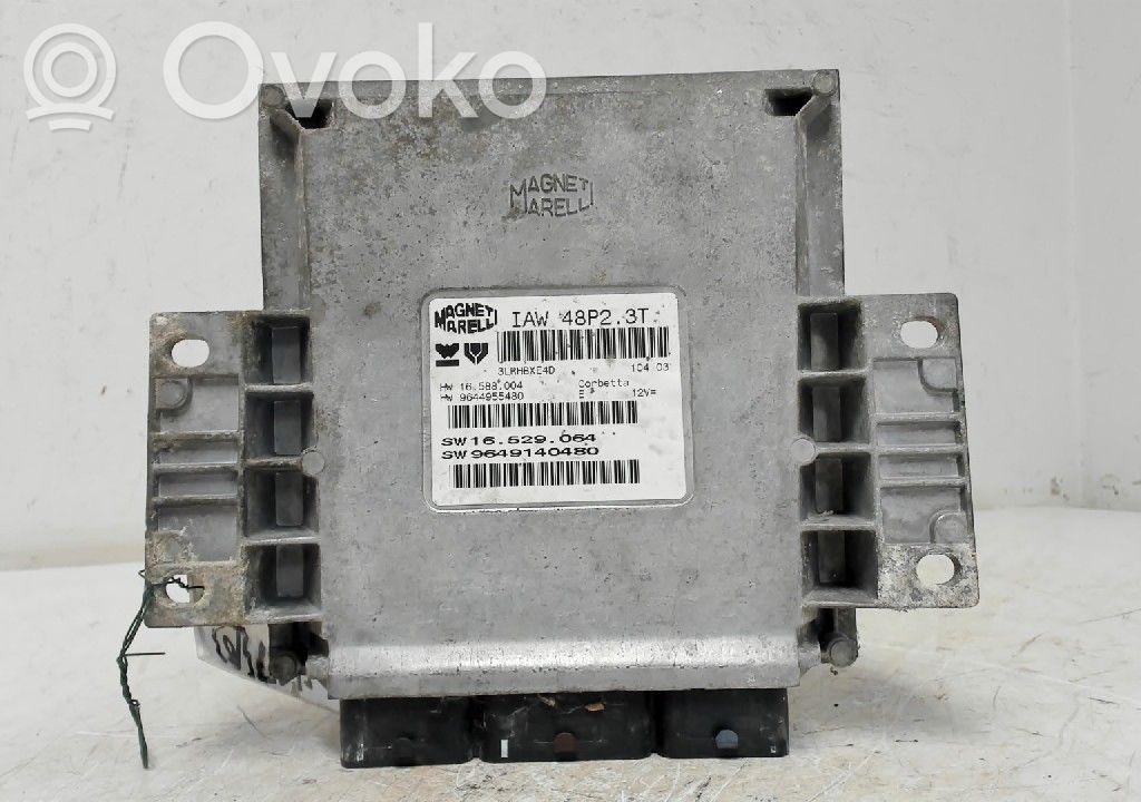 Peugeot 206 Injection control unit/module 