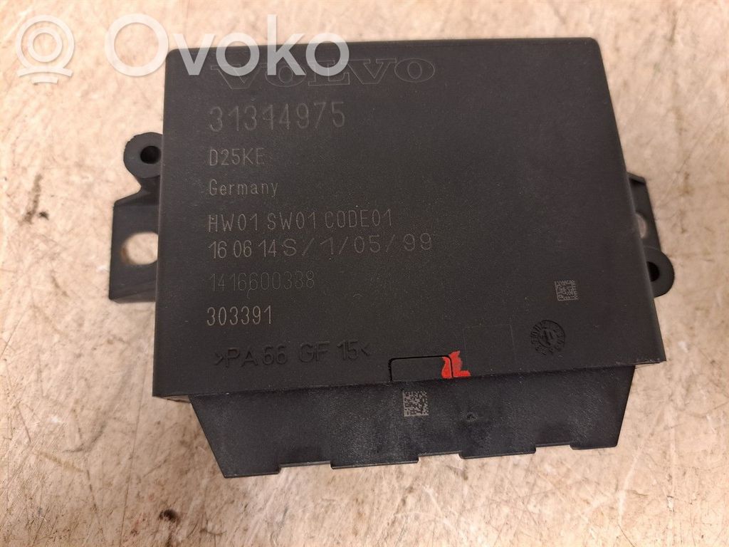 Unité de commande, module PDC aide au stationnement   31314975,303391,31314975