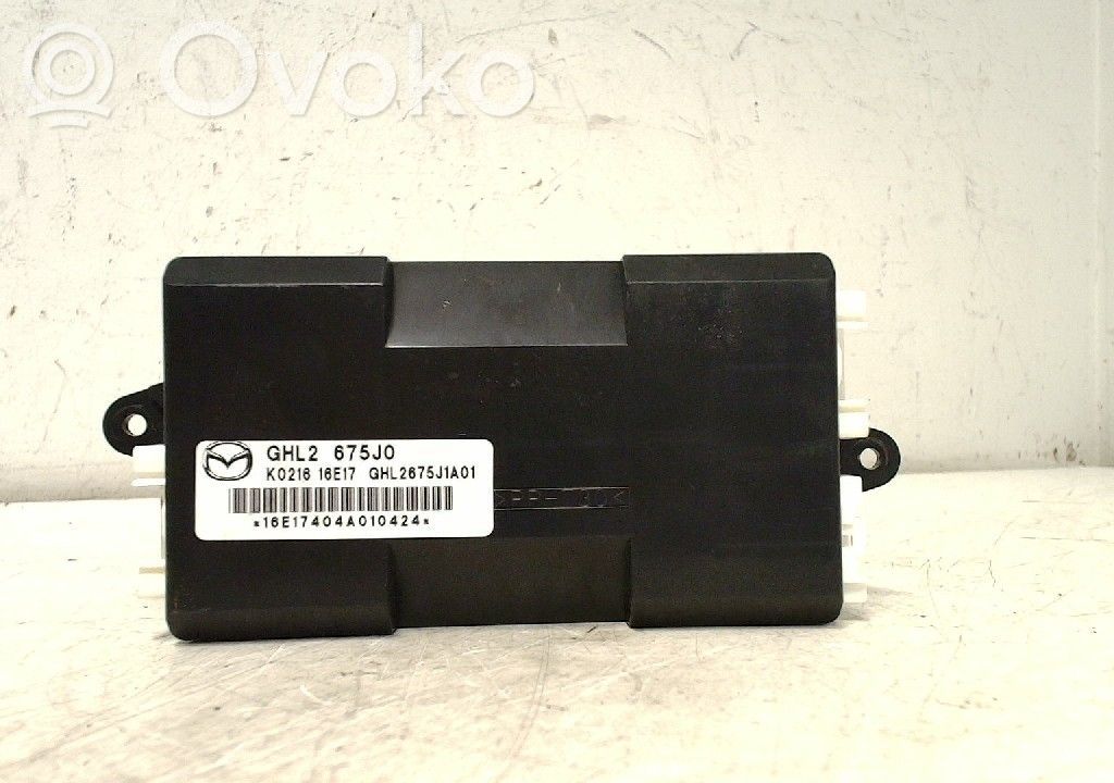 Module de commande de siège   GHL2675J0,GHL2675J0