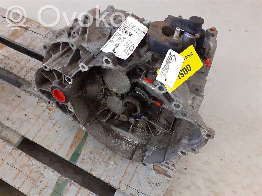 Volvo V50 Manualna 6-biegowa skrzynia biegów 