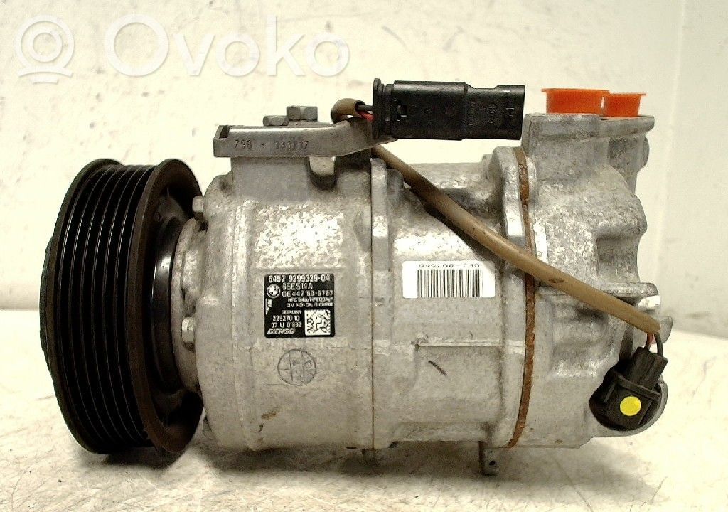 BMW 3 F30 F35 F31 Kompresor / Sprężarka klimatyzacji A/C 