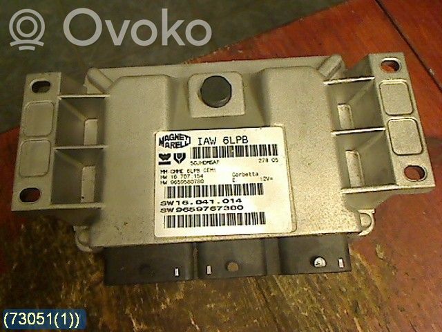 Peugeot 407 Injection control unit/module 