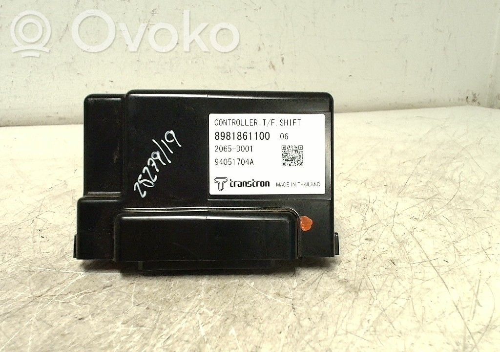 Isuzu D-Max Transfer box differential control unit 