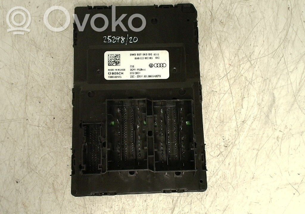 Audi Q5 SQ5 FY Comfort/convenience module 
