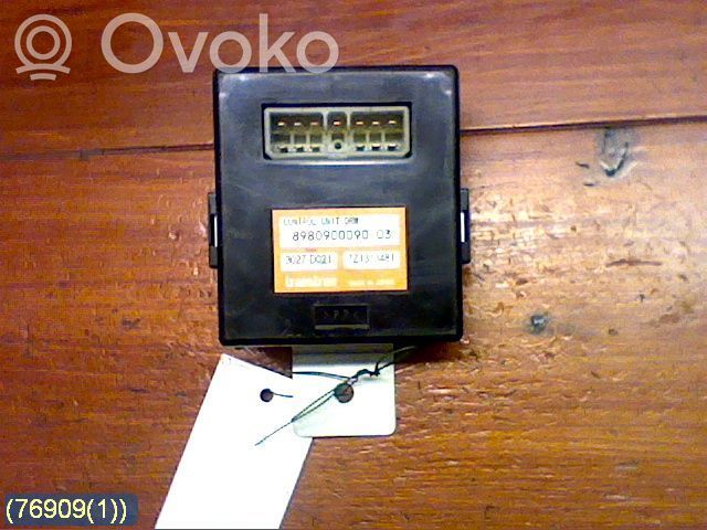 Isuzu D-Max Other control units/modules 