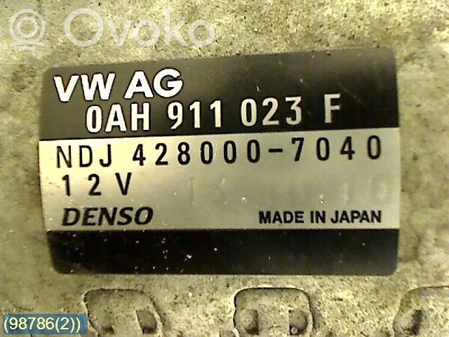 Motor de arranque   0AH911023F,4280007040DENSO