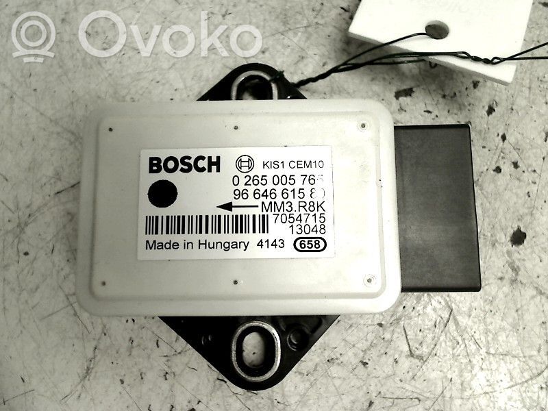 Peugeot 508 Sensor de aceleración 