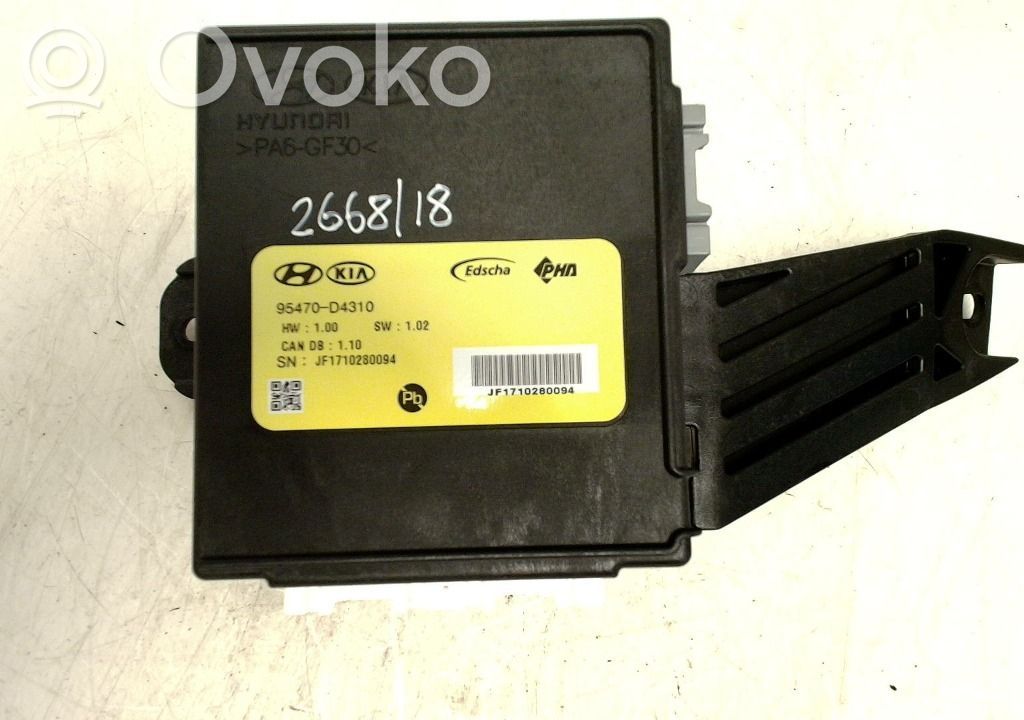 KIA Optima Tailgate/trunk control unit/module 