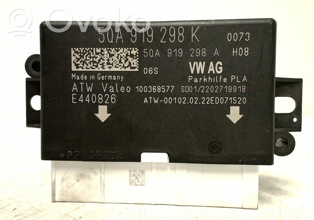 Unidad de control/módulo PDC de aparcamiento   5QA919298K,E440826,5QA919298K