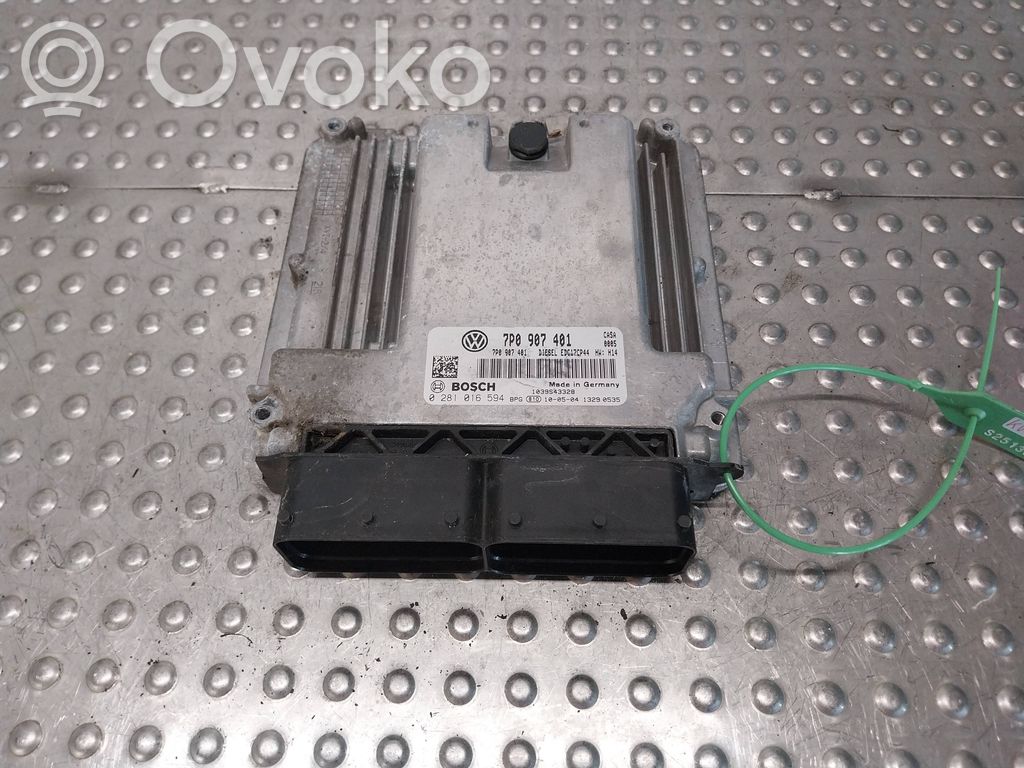 Volkswagen Touareg II Engine control unit/module 