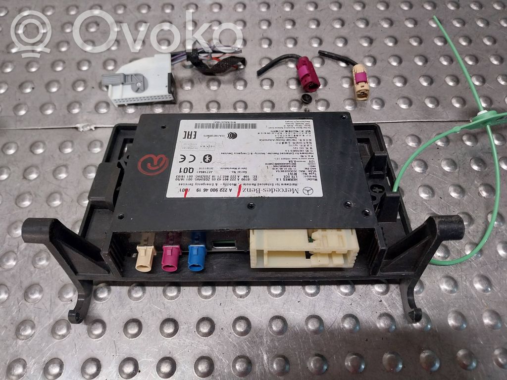 Mercedes-Benz E W213 Unidad de control/módulo de bluetooth 
