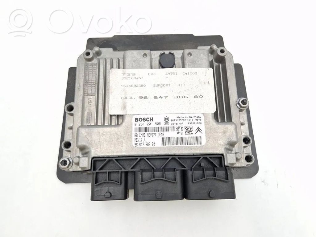 Peugeot 308 Sterownik / Moduł ECU 
