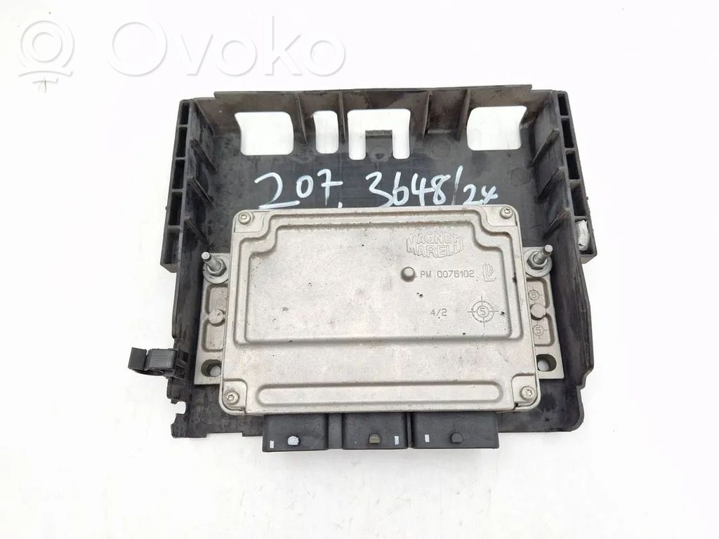 Peugeot 207 Engine control unit/module 
