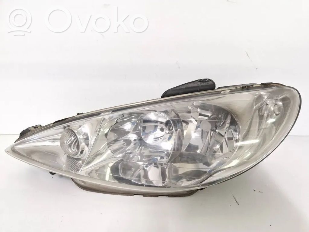 Peugeot 206 Headlight/headlamp 