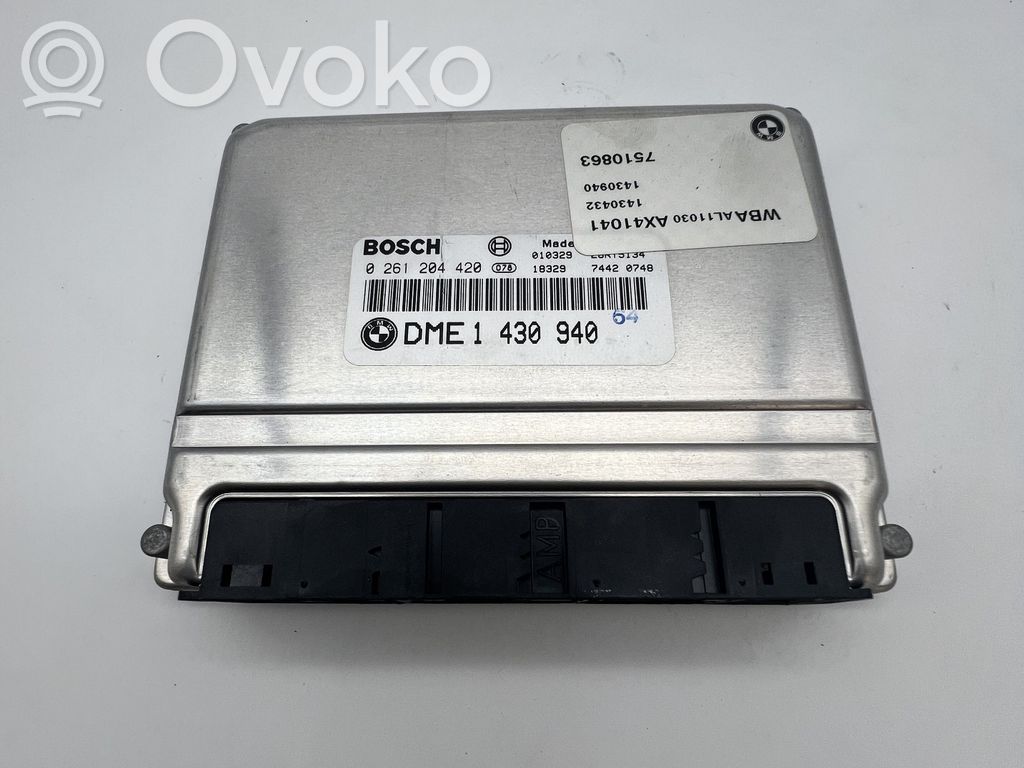 BMW 3 E46 Motorsteuergerät/-modul 