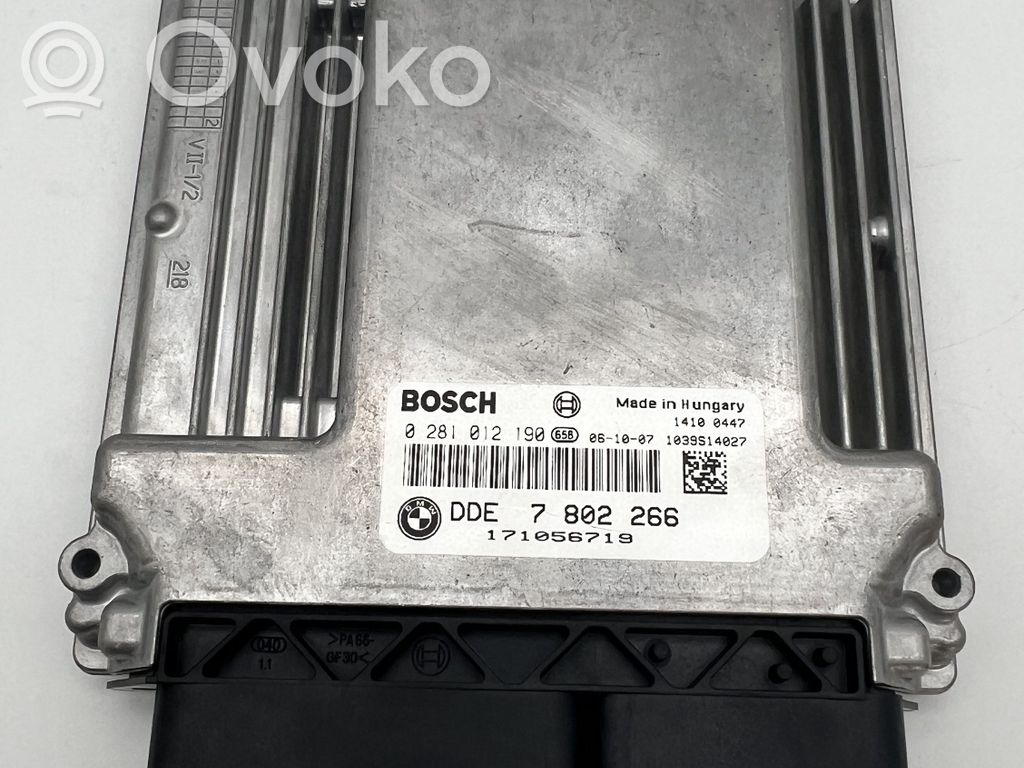 BMW 5 E60 E61 Motorsteuergerät/-modul 