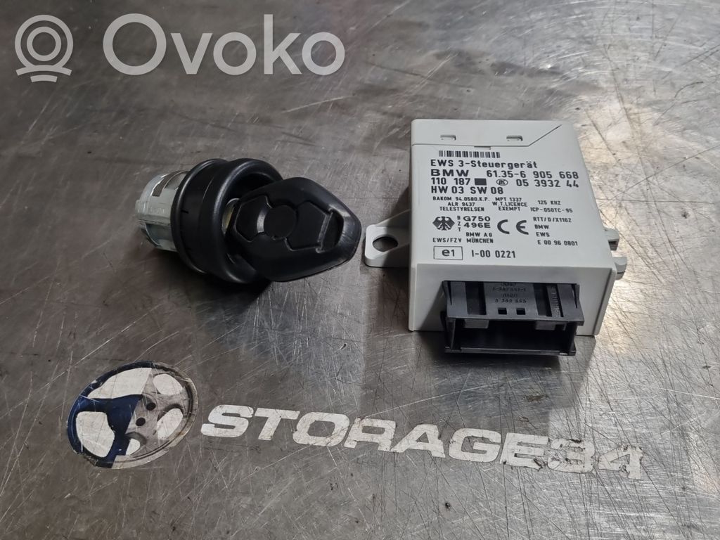 BMW 5 E39 Imobilaizerio valdymo blokas 
