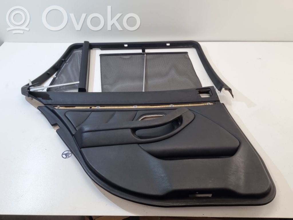 BMW 5 E39 Moldura del tarjetero de la puerta trasera 