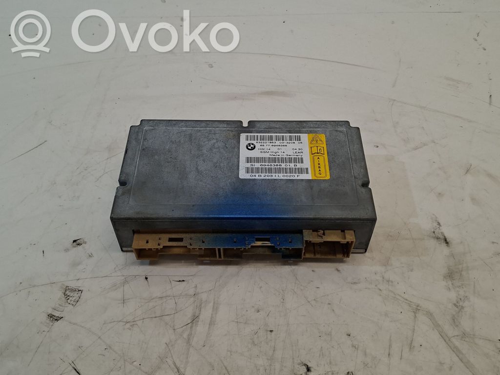 BMW 5 E60 E61 Unidad de control/módulo del Airbag 