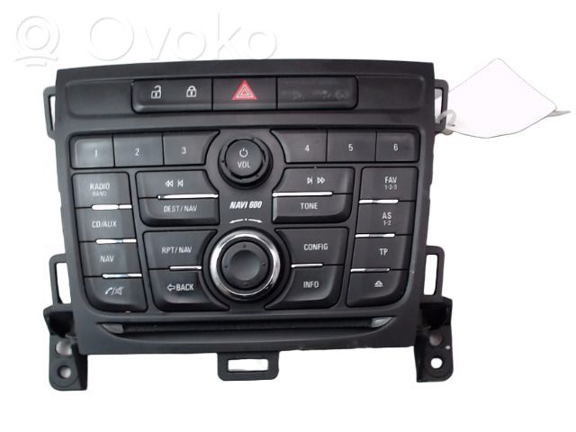 Opel Zafira C Unitate principală radio/CD/DVD/GPS 