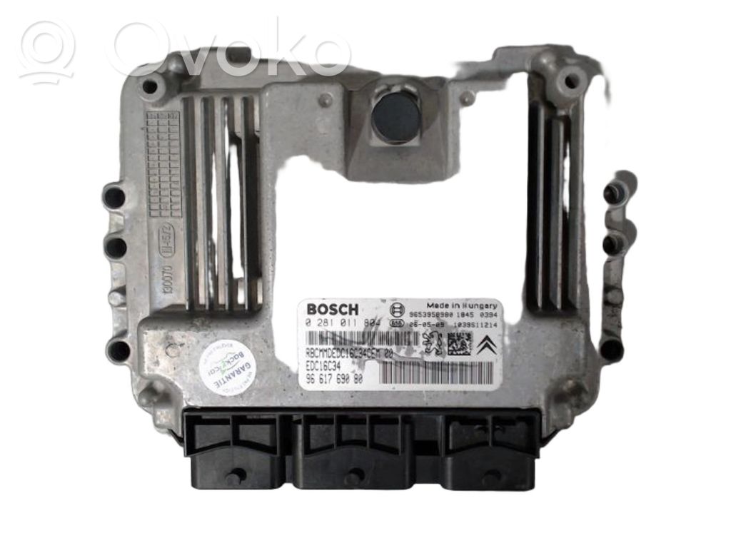 Citroen C3 Unidad de control/módulo ECU del motor 