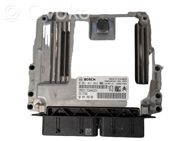 Peugeot 5008 Engine control unit/module ECU 