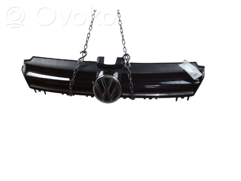 Volkswagen Golf VII Grille calandre supérieure de pare-chocs avant