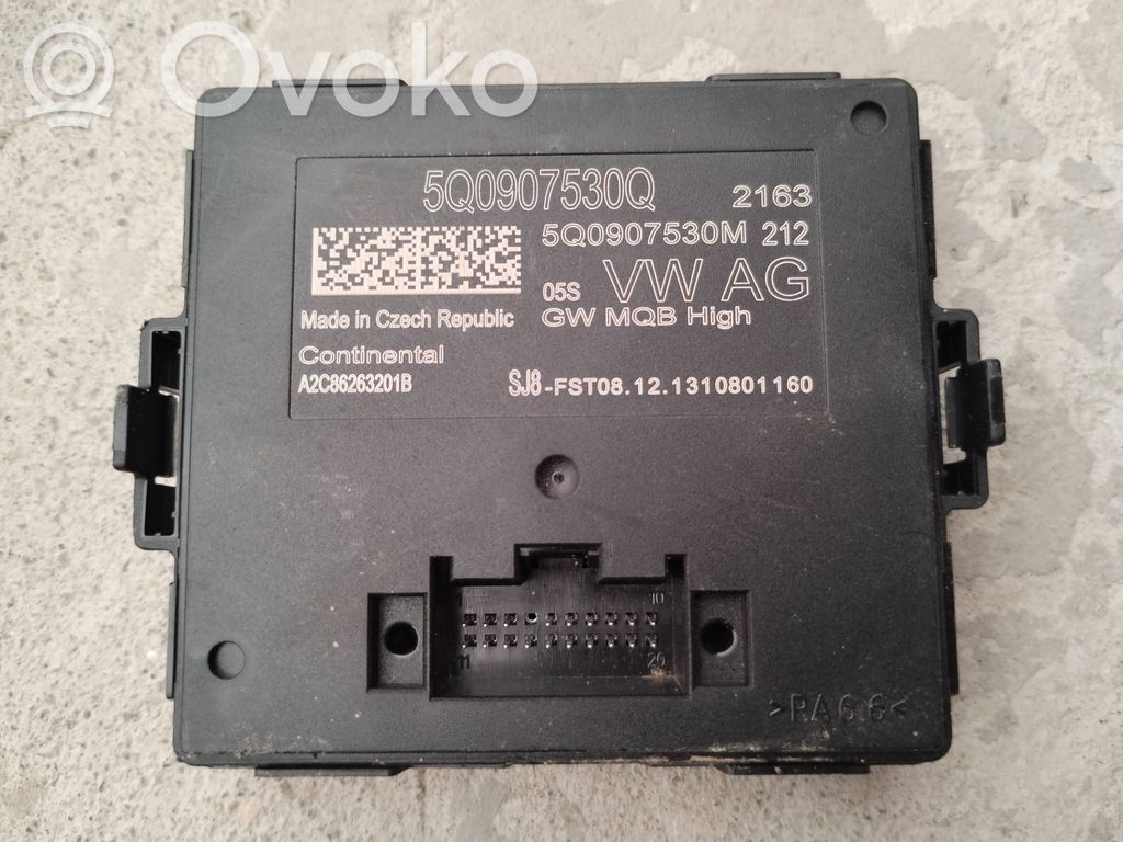 Módulo de control Gateway   5Q0907530Q,5Q0907530M,A2C86263201B