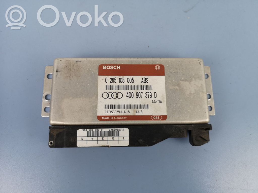 ABS control unit/module   026108005,4D0907379D