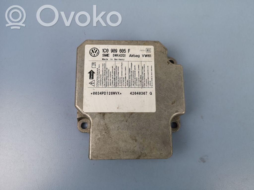 Airbag control unit/module   1C0909605F