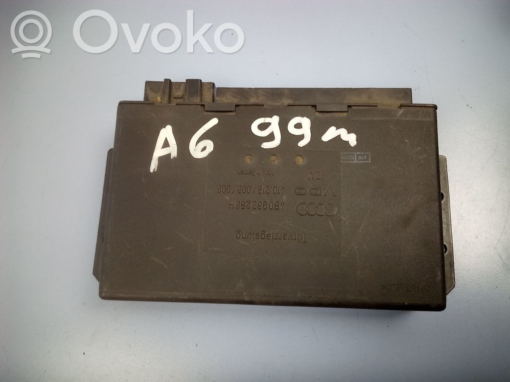 Audi A6 S6 C5 4B Comfort/convenience module 