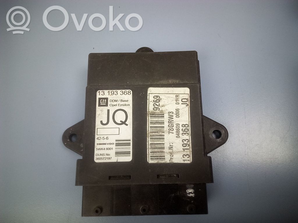 Door control unit/module   13193368,5WK46001