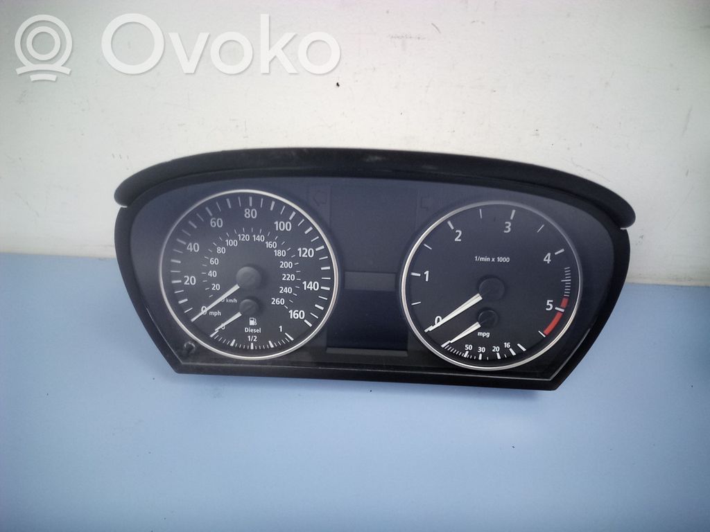 BMW 3 E90 E91 Nopeusmittari (mittaristo) 