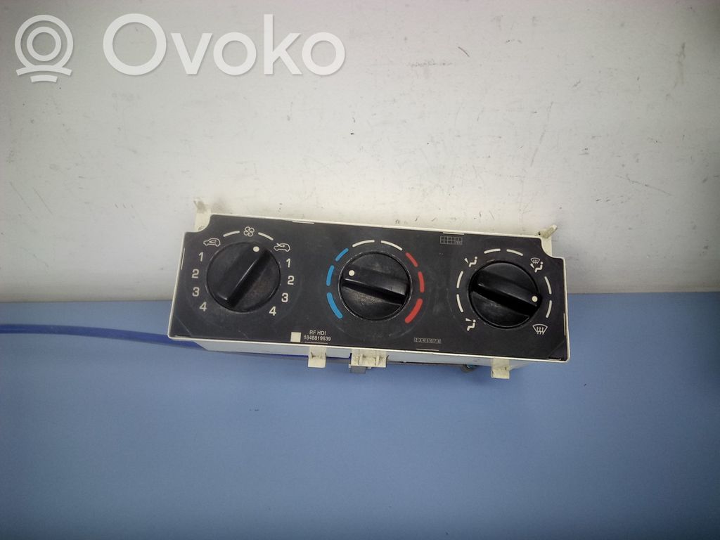 Citroen Berlingo Climate control unit 