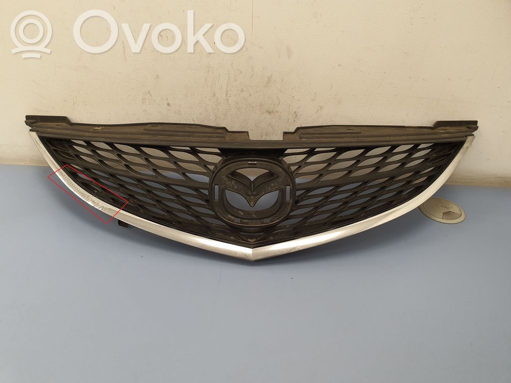 Mazda 6 Front bumper upper radiator grill 