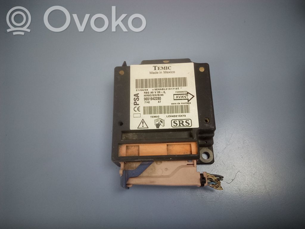 Citroen C3 Airbag control unit/module 
