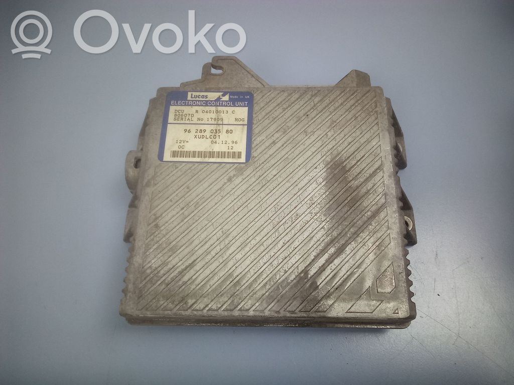 Peugeot 806 Engine control unit/module 