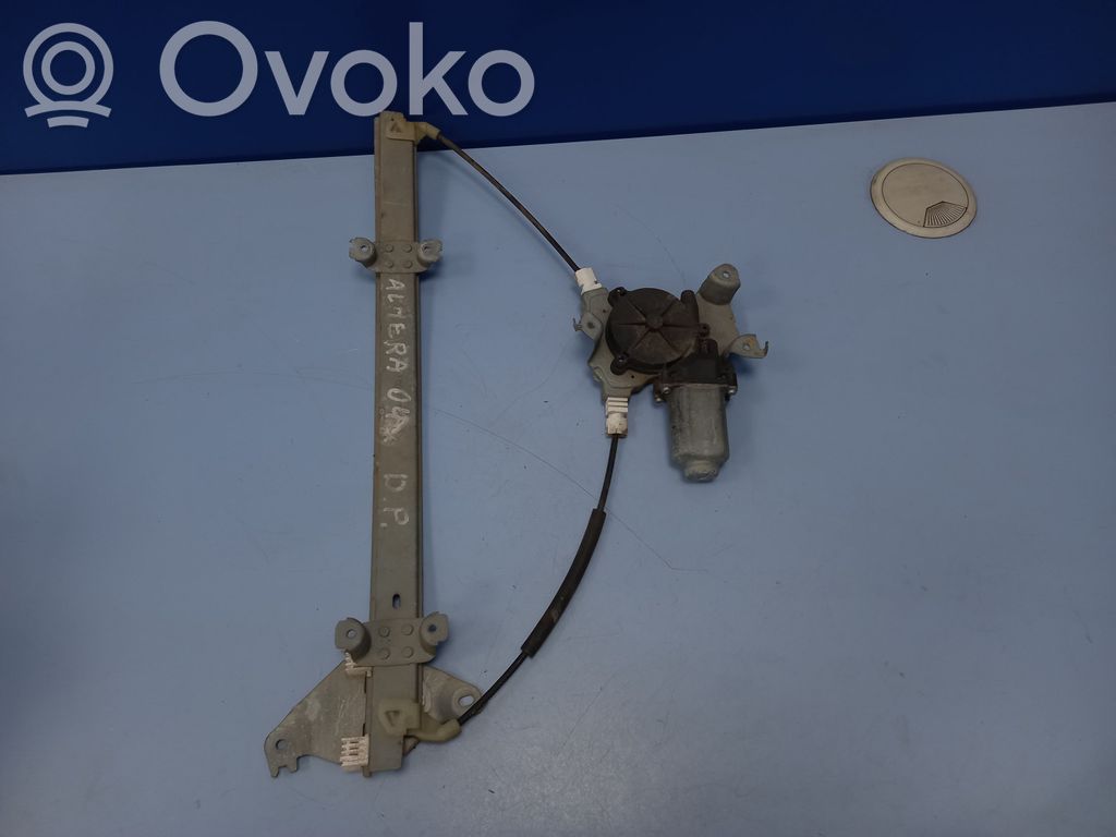 Nissan Almera Front door window regulator with motor 