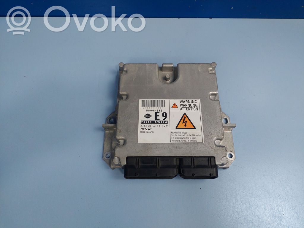 Engine control unit/module   23710AW42A,2758003153