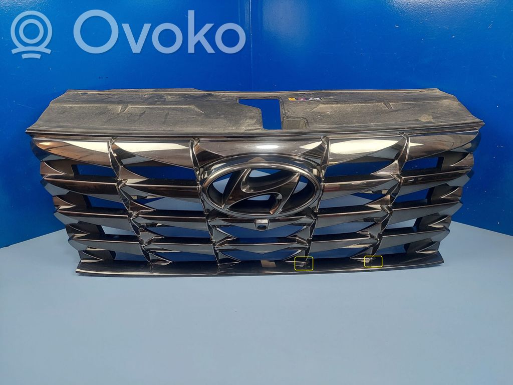 Hyundai Tucson IV NX4 Maskownica / Grill / Atrapa górna chłodnicy 