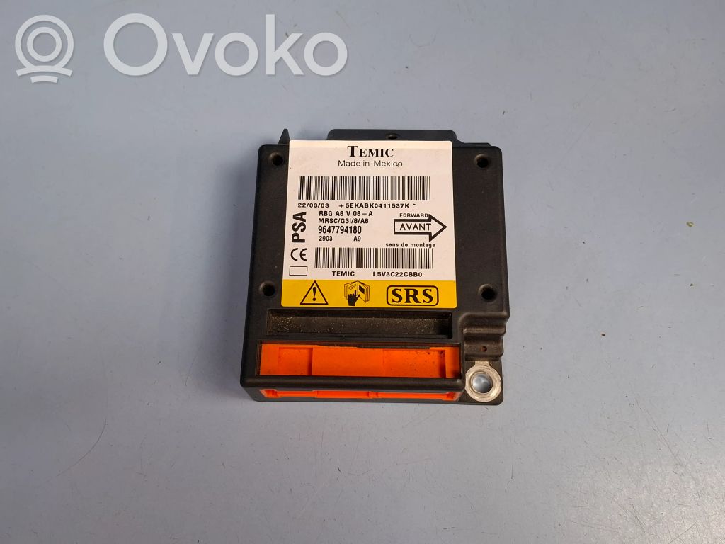 Citroen C3 Airbag control unit/module 
